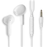 Auriculares NGS Cross Flip con cable Jack 3,5 mm, micrófono y control de volumen, blancos Auriculares NGS Cross Flip con cable Jack 3,5 mm, micrófono y control de volumen, blancos