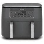 Heißluftfritteuse Ninja DZ300EU 7,6L 2400W Doppelkammer 6 Programme Touchscreen