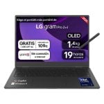 Portátil LG Gram Pro 2-en-1 16T90TP-K 16" Intel Core Ultra 7 32GB 1TB SSD OLED Touch Stylus