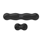 Repose-poignet Subblim SUBMP-04E061 gel Crystal Flex ergonomique noir pack clavier souris