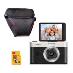 Fotocamera Compatta Agfaphoto Pixpro C1 13MP Zoom 4x USB-C Kit Film e Borsa