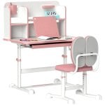 Aiyaplay Juego De Escritorio Y Silla Para Niños De +3 Años 80x55x107,5 Cm Rosa Aiyaplay Juego De Escritorio Y Silla Para Niños De +3 Años 80x55x107,5 Cm Rosa