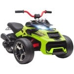 Aiyaplay Quad Eléctrico Para Niños 12v Con 2 Motores Velocidad Hasta 5 km/h