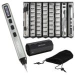 Destornilhador Elétrico Cecotec Precissiongyro 5000 Infinity Auto 128 peças Magnetizador