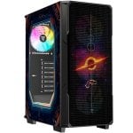 Torre para PC Tempest Garrison ARGB ATX com Vidro Temperado e USB 3.0 - Preto - Espaço da PcCom