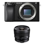 Fotocamera Digitale Compatta Sony Alpha 6100 24.2 MP 3x Zoom Ottico Sensore APS-C WiFi 4K Touchscreen