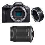 Fotocamera Digitale Compatta Canon EOS R100 24.1 MP 18-150mm Zoom Ottico APS-C WiFi Bluetooth AF CMOS Dual Pixel Fotocamera Digitale Compatta Canon EOS R100 24.1 MP 18-150mm Zoom Ottico APS-C WiFi Bluetooth AF CMOS Dual Pixel