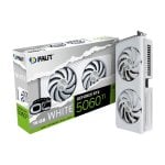 Tarjeta Gráfica Palit GeForce RTX 5060 Ti White OC 16GB GDDR7 Reflex 2 RTX AI DLSS4 Tarjeta Gráfica Palit GeForce RTX 5060 Ti White OC 16GB GDDR7 Reflex 2 RTX AI DLSS4