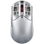 Ratón HyperX Pulsefire Haste 2 S Inalámbrico y Alámbrico 26000 DPI Plata RGB 6 Botones