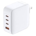 Cargador D-Link DCP-101 GaN 100W 3xUSB-C 1xUSB-A Carga Rápida Blanca
