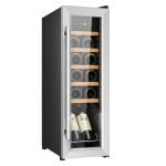 Vinoteca Cecotec Bolero GrandSommelier 1250 CoolWood 12 botellas Touch LED Clase G