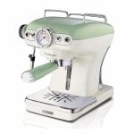 Cafetera Manual Ariete 1389/14 0,9 L 15 bares Verde con espumador de leche Cafetera Manual Ariete 1389/14 0,9 L 15 bares Verde con espumador de leche