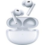 Auricolari Realme Air 6 Pro wireless Bluetooth cancellazione attiva rumore fino a 40 h, bianchi