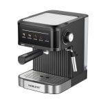 Cafetera Express Dam Electronics Doble 1.8L 20 bares espumador y bandeja antigoteo