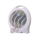 Calefactor Svan SVCA04CV 2000W con Turbo Ventilador Termostato Blanco