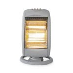 Calefactor halógeno Universal Blue 1200W compacto con 3 potencias y oscilante