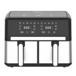 Fritadeira de ar Dam Electronics 10L 3000W duplo cesto painel digital