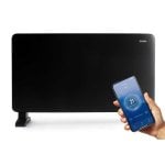 Radiateur Électrique Domo DO7355CH 2000W taille compacte contrôle WiFi écran tactile sécurité avancée