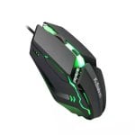 Souris Dam Electronics M11 USB 1600 DPI Noir RGB Ergonomique