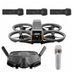 Drone DJI Avata 2 Pro View-Combo 4K 3 Batteries Goggles 2 RC Motion 2