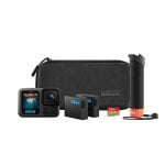 Câmara desportiva GoPro HERO13 Black 5.3K Pack + Acessórios WiFi GPS 27,6 MP