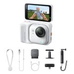 Cámara deportiva Insta360 GO Ultra Creator Bundle Blanco 4K 60fps magnetismo AI