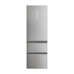 Frigorífico Combi Haier HTW5618ENMG No Frost 185cm 360L E Inox WiFi IA
