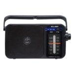 Radio Elbe RF-942 tragbar AM/FM 5W Teleskopantenne Schwarz