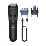 Aparador de Barba Facial Philips Beard Trimmer 3000 Series BT3620/15 Recarregável 70min Seco e Molhado 40 Ajustes Pente