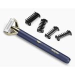Afeitadora BaByliss Super-X Metal X-Blade Foil Titane Bleu Waterproof