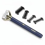 Afeitadora BaByliss Super-X Metal X-Blade Foil Titane Bleu Waterproof