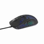 Mouse Gembird MUSG-RAGNAR-RX400 USB Type-A 10000 DPI Nero LED Ergonomico