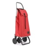 Carro de la compra Rolser I-Max MF 4 ruedas aluminio plegable rojo 43L