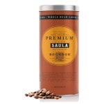 Caffè in grani SAULA Premium Bourbon 100 Percento Arabica 500g Lattina