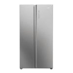 Frigorífico Americano Haier HSW79F18ANMM No Frost 178cm 611L A Inox Platino WiFi IA