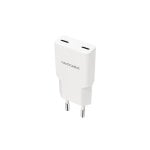Cargador Nanocable 10.10.2026 2xUSB-C PD 25W Blanco carga rápida