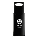 Unidad flash USB HP 712w 64GB USB 3.2 Gen 1 120MB/s Negra