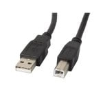 Cabo USB Lanberg CA-USBA-10CC-0005-BK 0,5 m USB 2.0 macho-macho preto