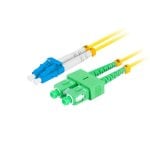 Cavo in fibra ottica Lanberg FO-LUSA-SD11-0020-YE 2 m LC/SC monomodale giallo