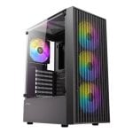 Caja PC Antec AX27 RGB Midi Tower ATX Ventana Lateral Iluminación