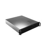 Chassis Rack Lanberg SC01-5202-12B 2U Preto 3 Ventoinhas USB 3.0 Compatibilidade ATX/ITX