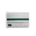 Funda portátil Ekomodo HR-004 ecológica 13" poliéster reciclado unisex verde/gris
