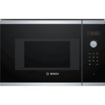 Microondas Bosch Serie 4 BFL523MS1F 20 Litros 800W Auto Programas LED
