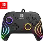 PDP Nintendo Switch Afterglow Wave Manette Filaire Noir