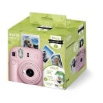 Caméra Instantanée Fujifilm Instax Mini 12 Pack Iconique Flash 20 Feuilles Rose