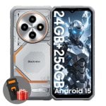 Blackview Fort 2 8GB 256GB 6.56" IPS 90Hz 4G Dual SIM NFC 5000mAh 18W Android 15 Weiß