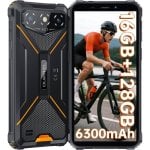 Oukitel G3 4GB/128GB 6.0" HD+ 4G Dual SIM IP69K MIL-STD-810H OTG Android 14 Laranja