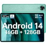 Tablet Oukitel OT11 11" 128GB 4G 8000mAh Android 14 Verde
