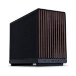 Caixa Torre M-ATX Lian Li A3 Wood Glass Version Black Aço/Madeira Preto