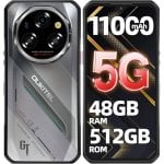 Oukitel WP62 16GB/512GB 6.6" IPS 120Hz 5G Dual SIM Bateria 11000mAh NFC IP69K Android 15 Prateado